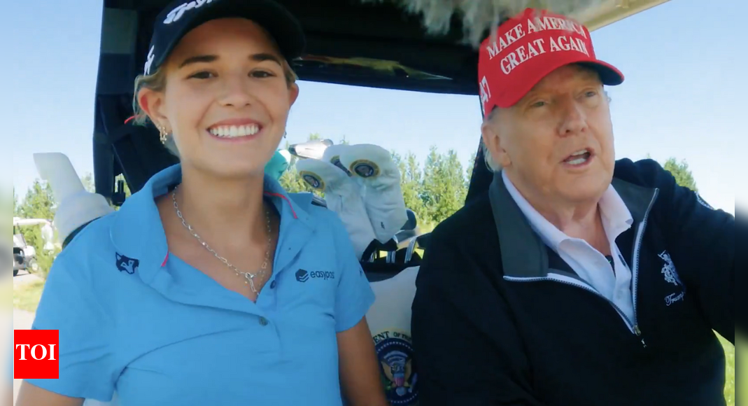 Watch: Donald Trump’s granddaughter Kai Trump asks him, ‘Is there a dream you’re still chasing?’ — Here’s what he said