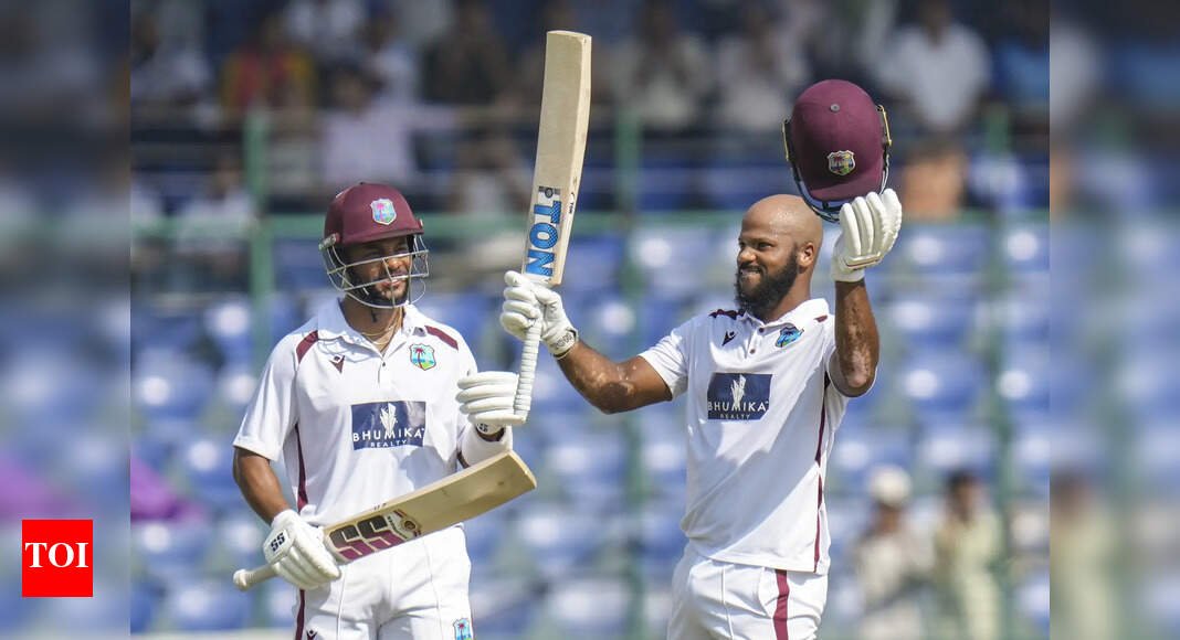 First in 23 years! West Indies opener John Campbell scripts history with fighting century against India | Cricket News