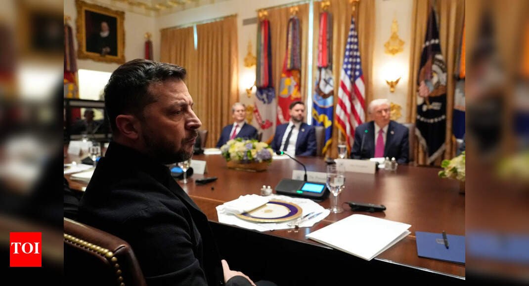 ‘He looks beautiful’: Trump gives thumps up to Zelenskyy’s outfit — Watch