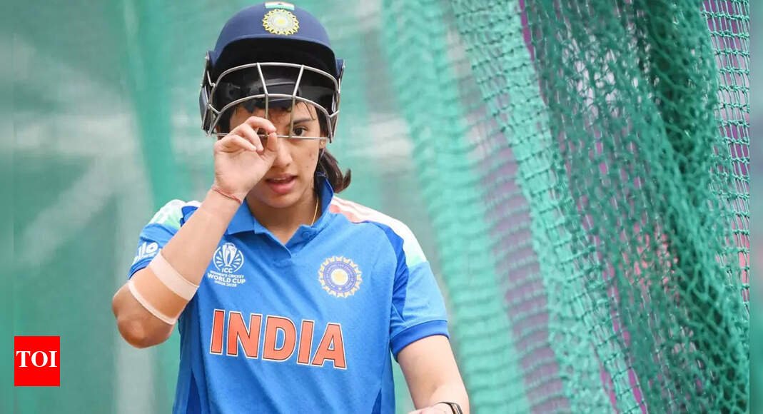Tears in dugout: Smriti Mandhana breaks down as India stare at World Cup exit | Cricket News