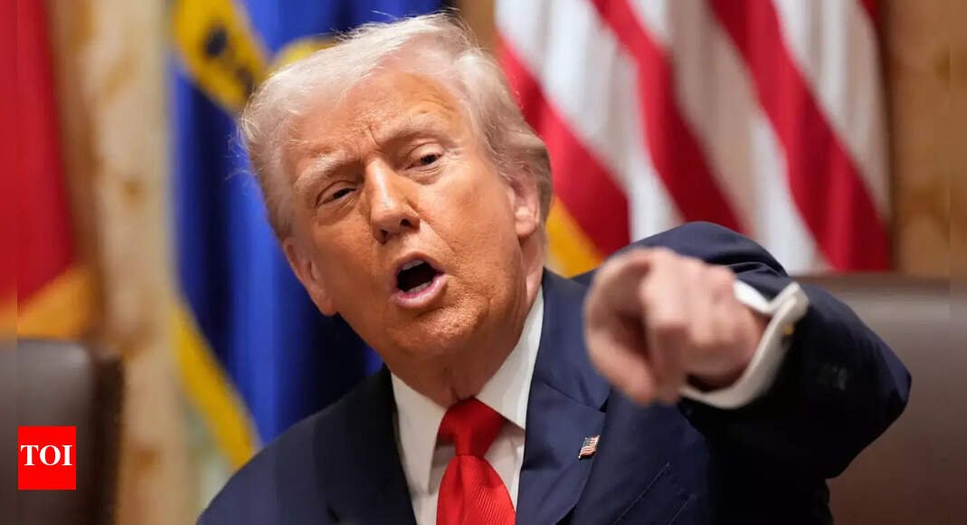 ‘Not allowed to break that’: Donald Trump scolds cameraman over near-miss with 400-year-old White House mirror — Watch