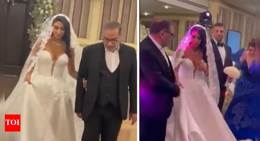 Iranian leader who led hijab crackdown slammed after daughter’s ‘strapless’ wedding dress goes viral: ‘Display of hypocrisy’