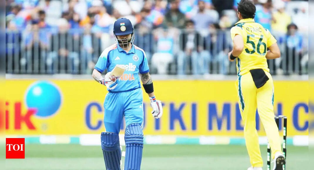 ‘Avoid arguments’: Virat Kohli receives a tough message after Perth duck | Cricket News