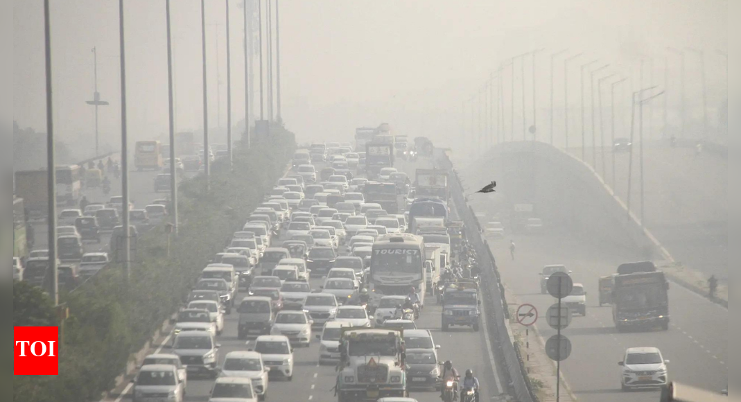 Diwali fireworks choke Delhi: 36 out of 38 monitoring points hit ‘red zone’, 4 stations report ‘severe’ AQI levels above 400 | Delhi News