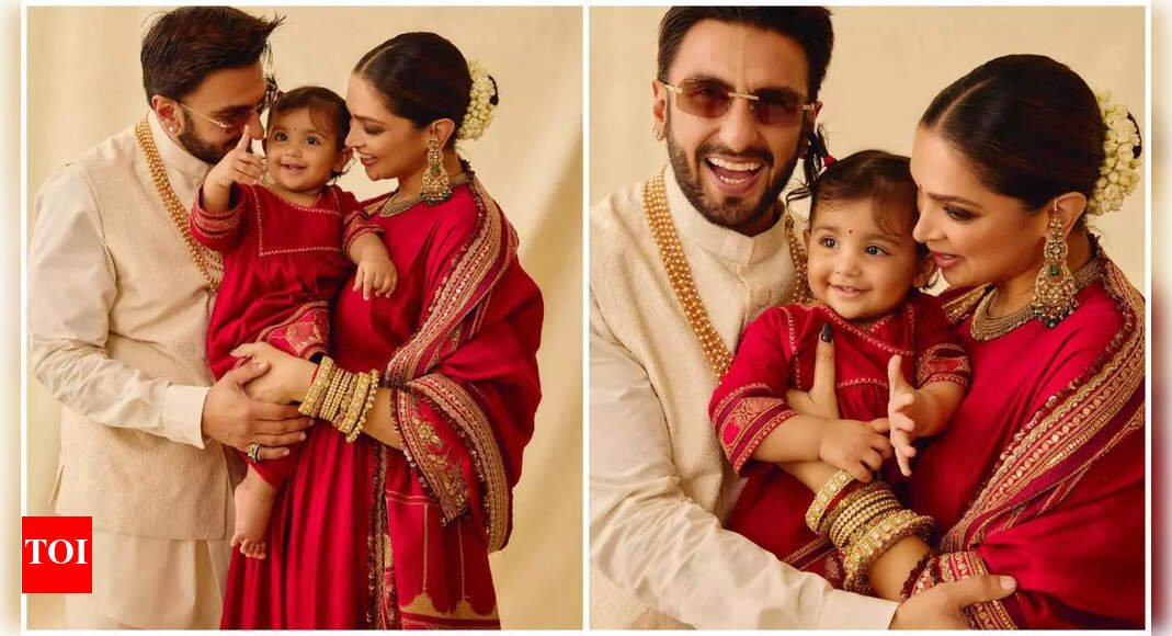 Deepika Padukone and Ranveer Singh introduce daughter Dua to the world on Diwali, fans shower love and blessings |