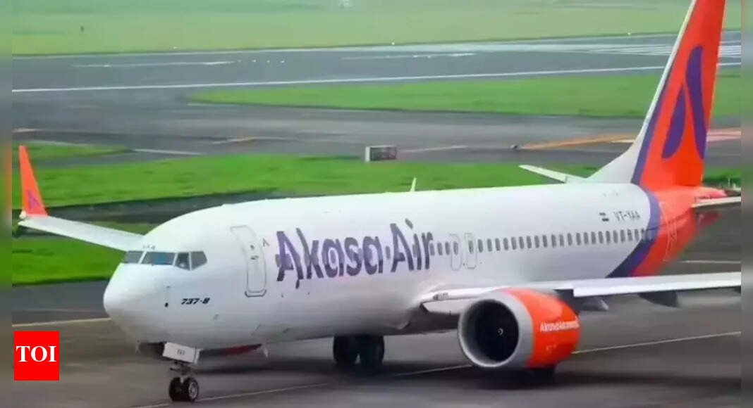 Drunk’ man creates ruckus on Akasa Bengaluru-Delhi flight; taken off aircraft at origin | India News