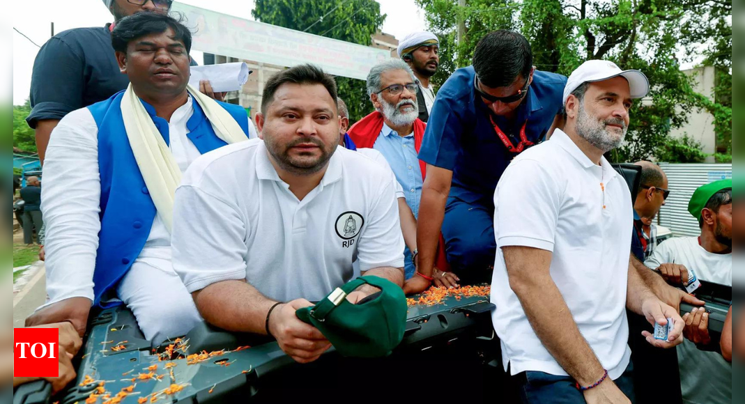 Bihar polls: Tejashwi opposition’s CM face? Answers at presser today, say INDIA allies | India News