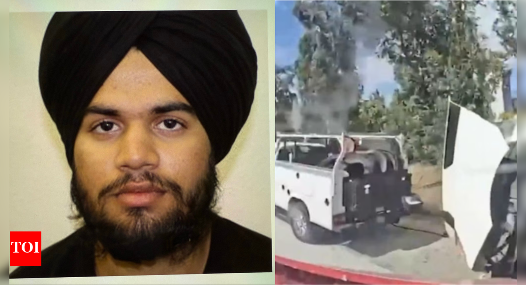 Truck chain-reaction crash in California: ‘Illegal immigrant’ Jashanpreet Singh arrested for killing 3; 21-year old Indian-origin was under influence