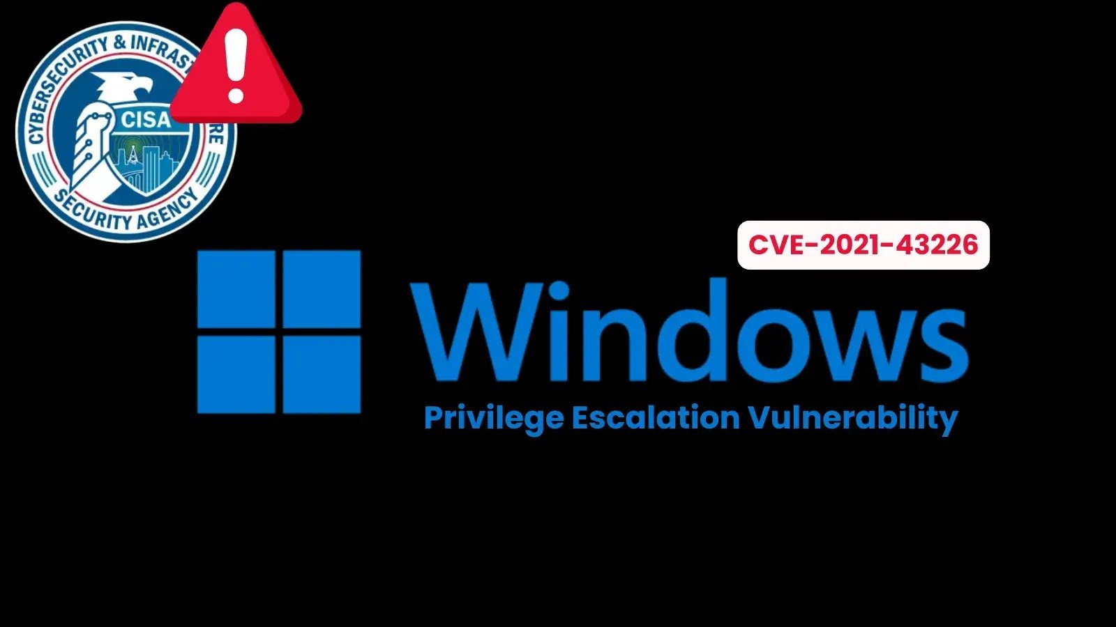 CISA Issues Alert on Active Exploitation of Microsoft Windows Privilege Escalation Flaw