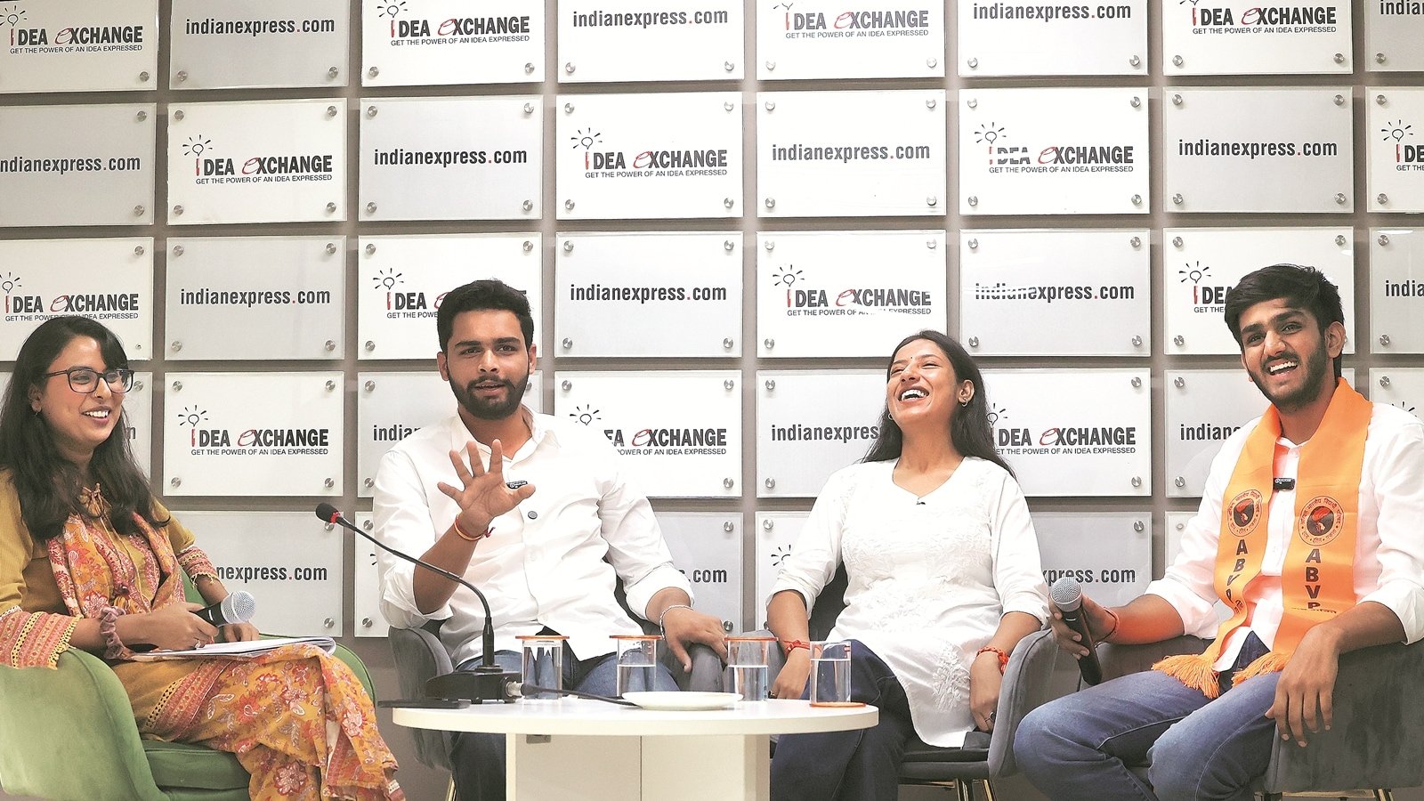 DUSU panel members at Idea Exchange: ‘Gen Z does not have interest in national politics. We make them aware now. Then we can think of what lies ahead’ | Idea Exchange News