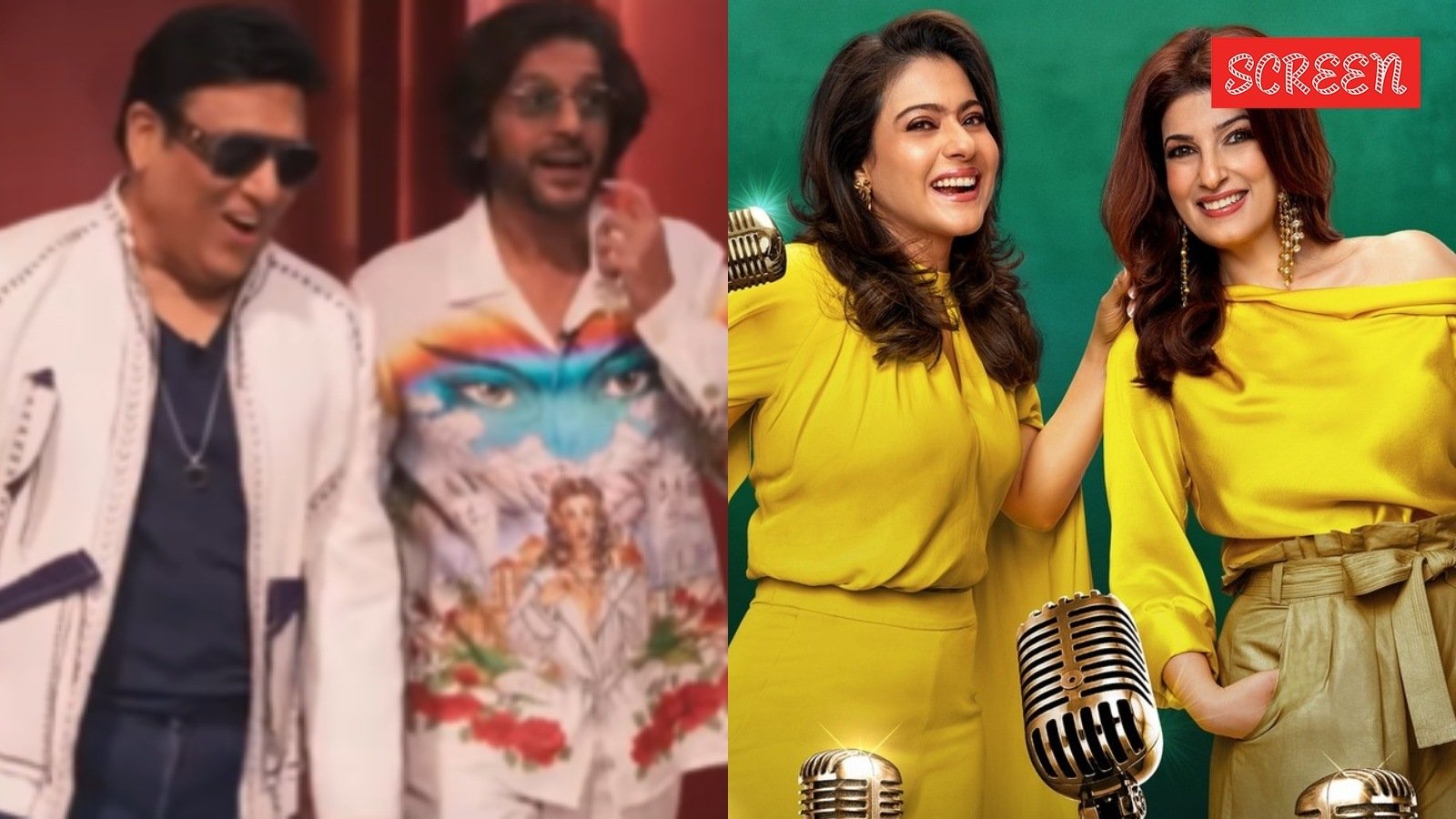 Govinda and Chunky Panday bring too much fun to Kajol and Twinkle Khanna’s show, watch | Bollywood News
