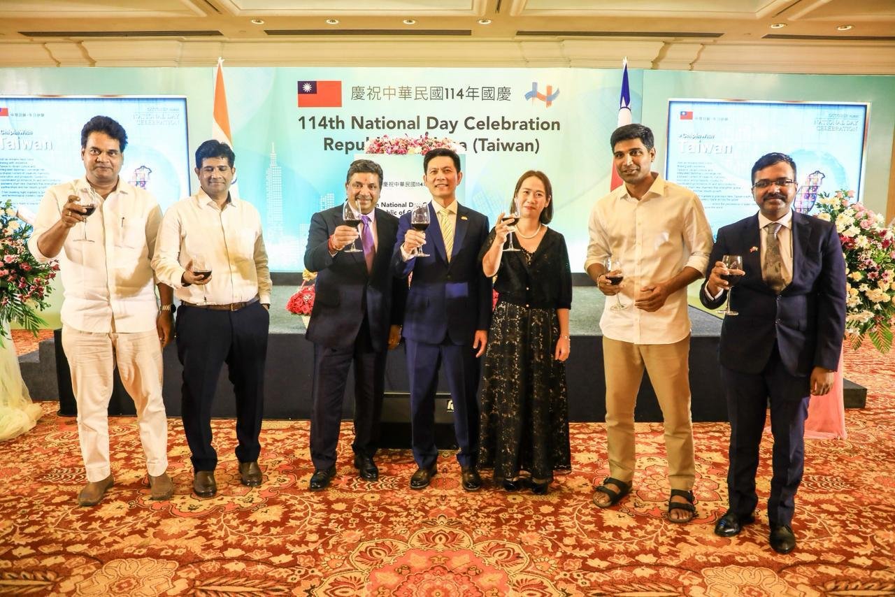 Taiwan–India Ties Shine Bright at 114th National Day Reception in Chennai – News Today
