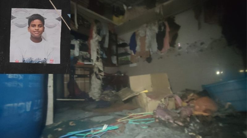 Fire breaks out at Mumbai chawl early Diwali morning, teenager dies | Mumbai News