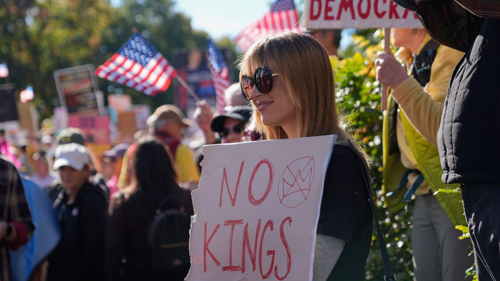 In Photos: ‘No Kings’ protests erupt across US as thousands rally against Trump administration | World News