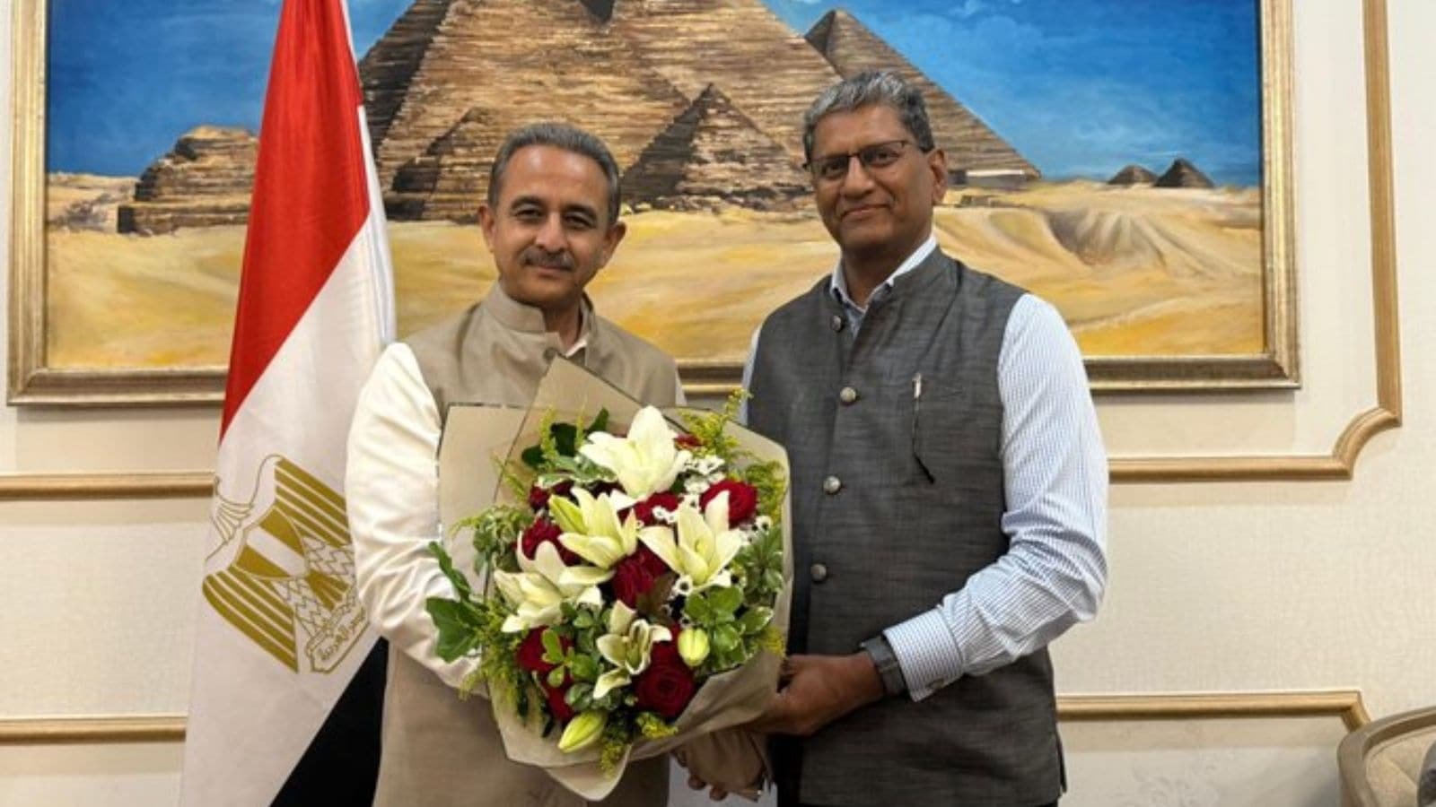 Kirti Vardhan Singh arrives in Egypt as PM Modi’s special envoy for Gaza peace summit | World News