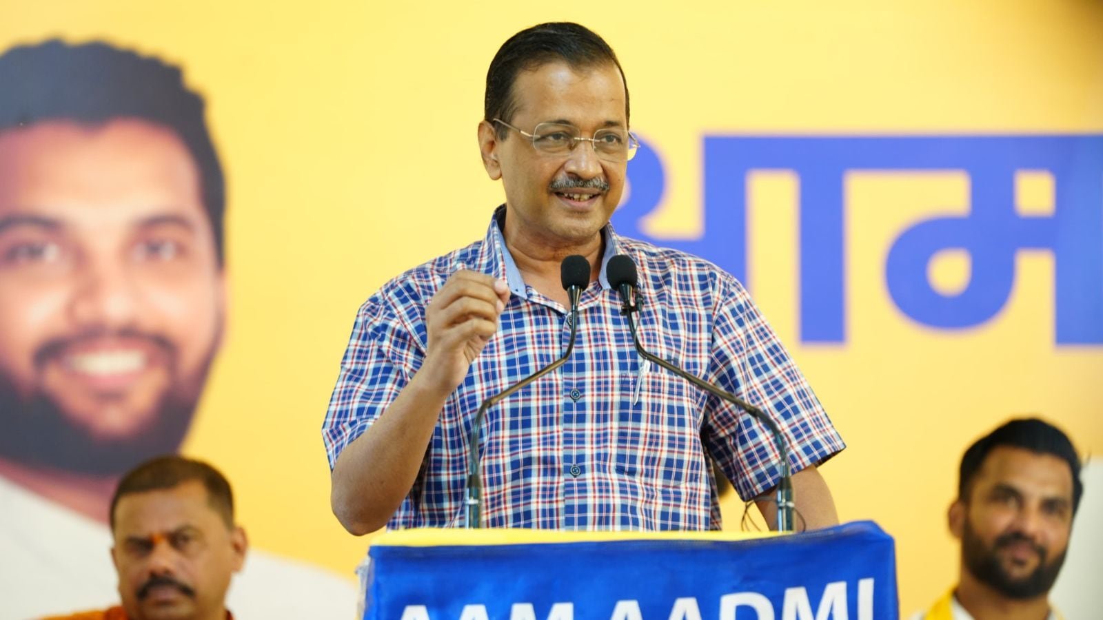 In Goa, Kejriwal alleges nexus between Congress, BJP — ‘Some families have vice-like grip on politics here’ | India News