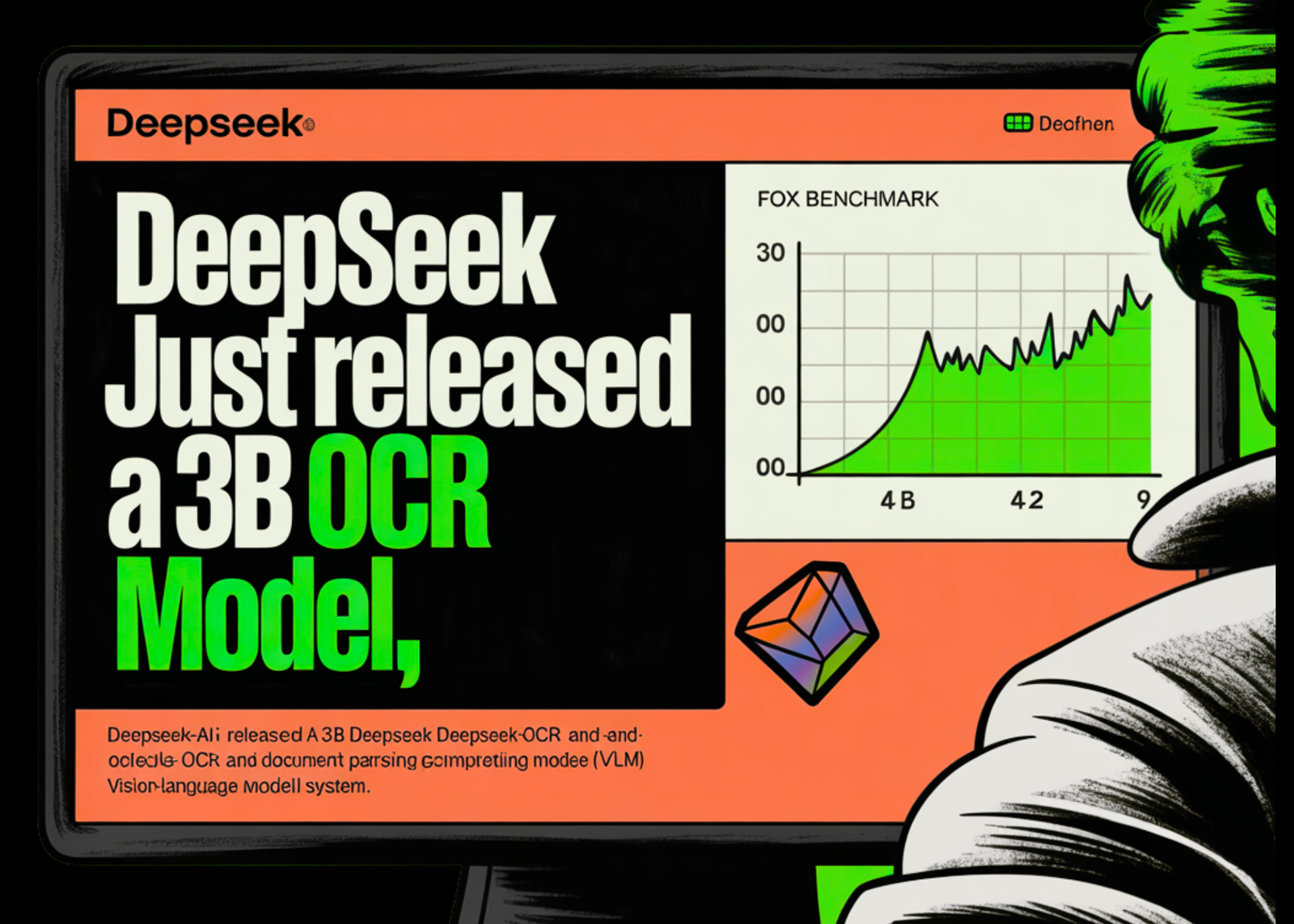 DeepSeek Just Released a 3B OCR Model: A 3B VLM Designed for High-Performance OCR and Structured Document Conversion