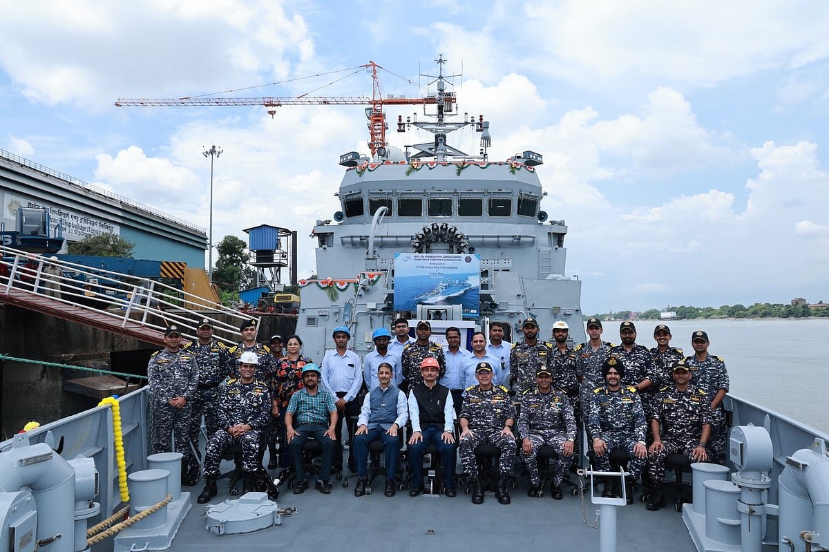 Indian Navy Commissions Anti-Submarine Warfare Vessel 'Androth' In Vizag