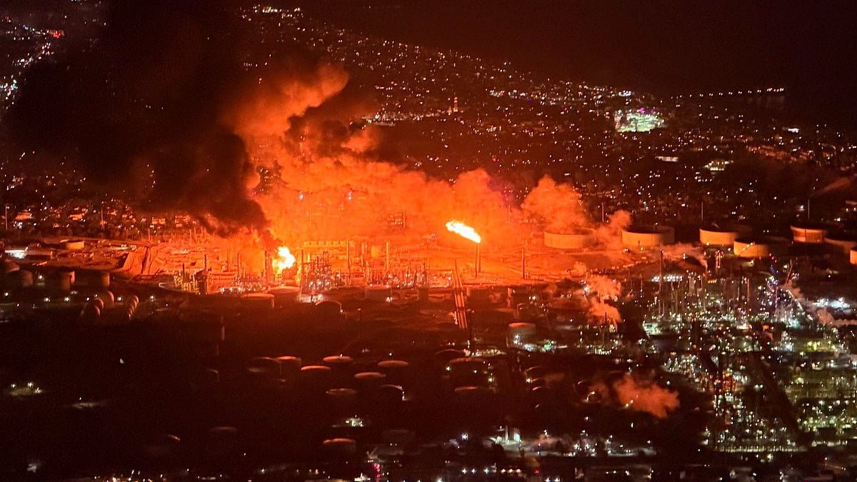 Massive Fire Erupts At Chevron’s El Segundo Refinery Near Los Angeles