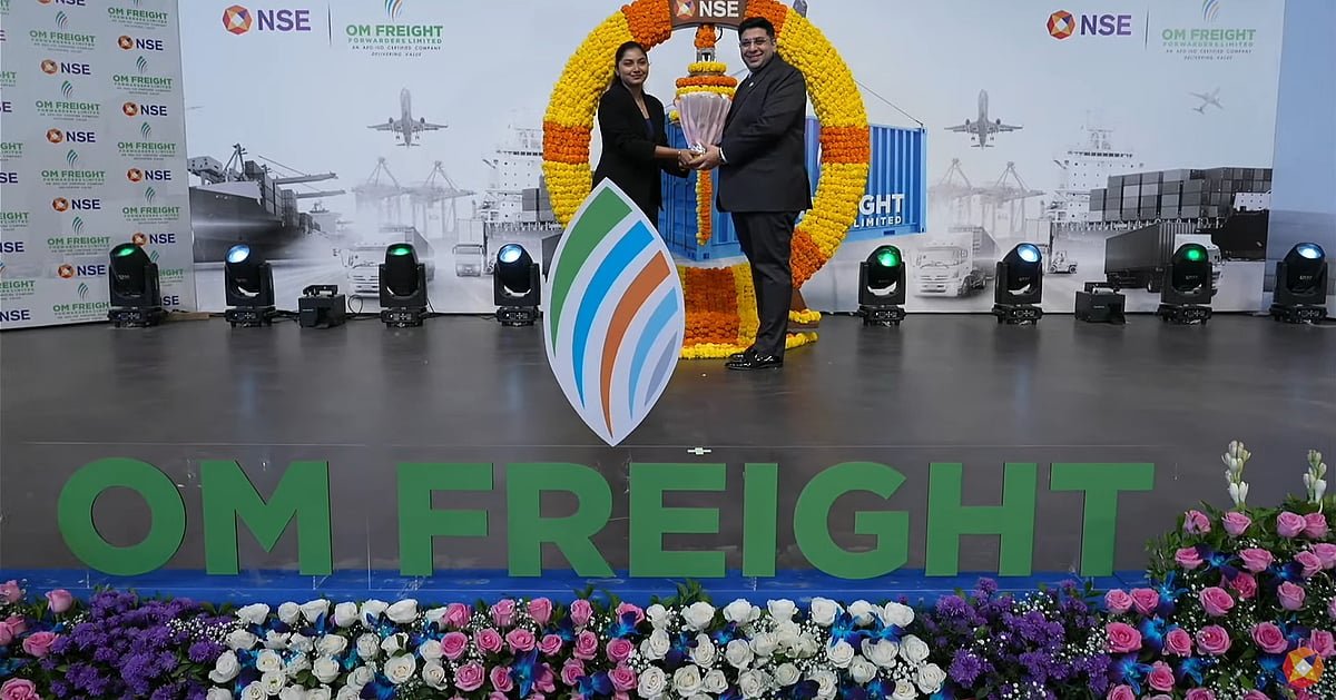 Om Freight Forwarders Share Price Slumps 40% In Stock Market Debut