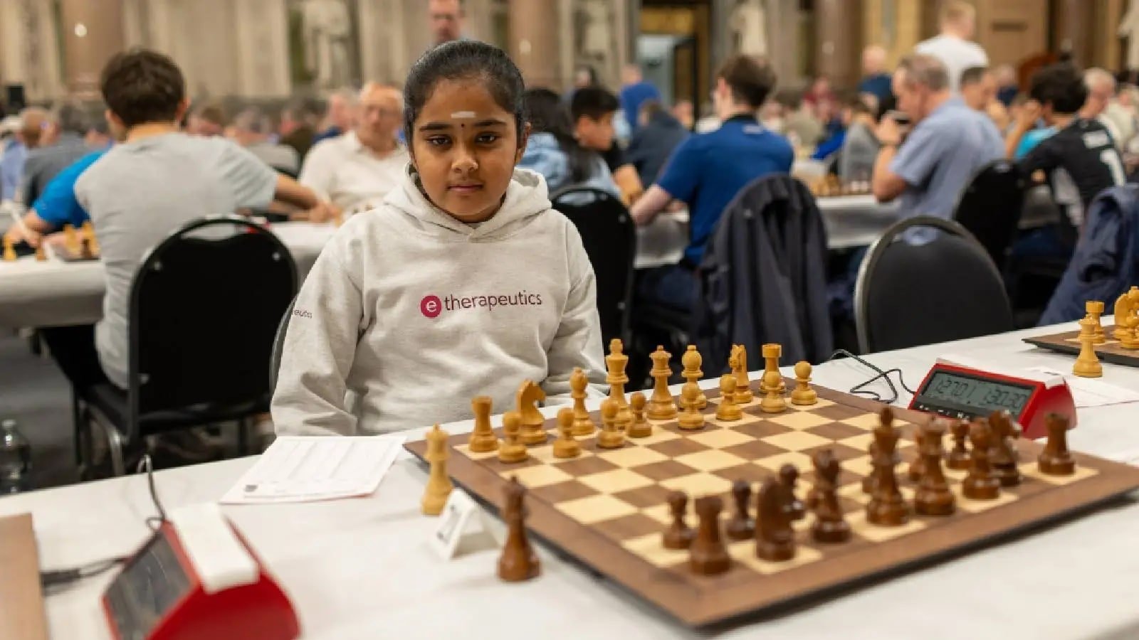 Indian-origin British 10-year-old Bodhana Sivanandan stuns former world champion, continues making waves | Chess News