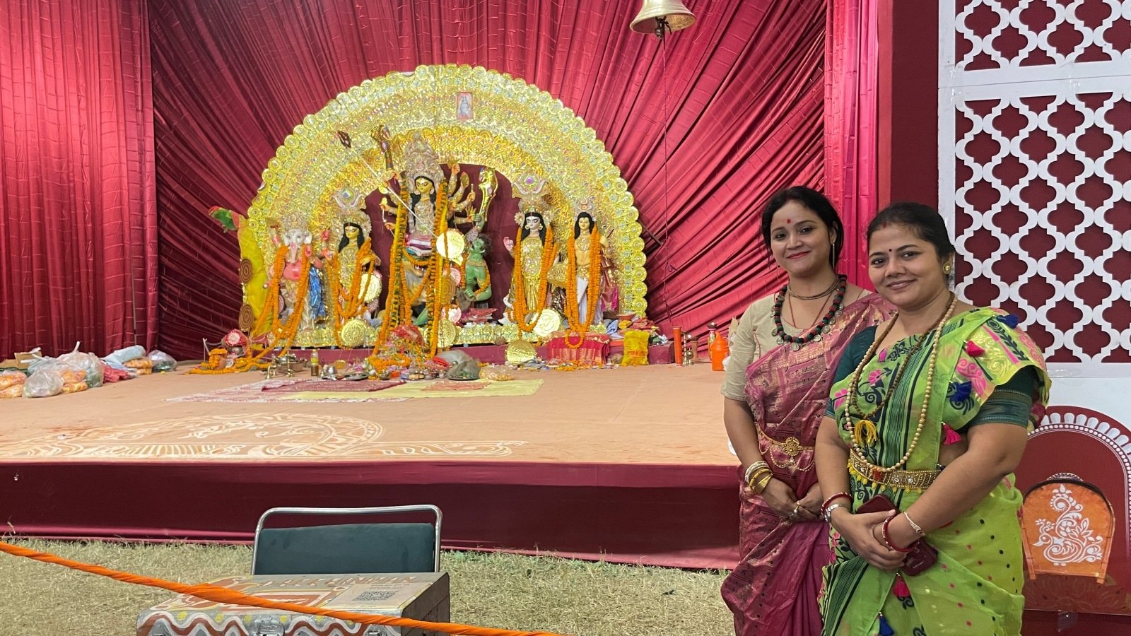 No glass ceiling before Goddess, women priests lead puja at GK-II in Delhi | Delhi News