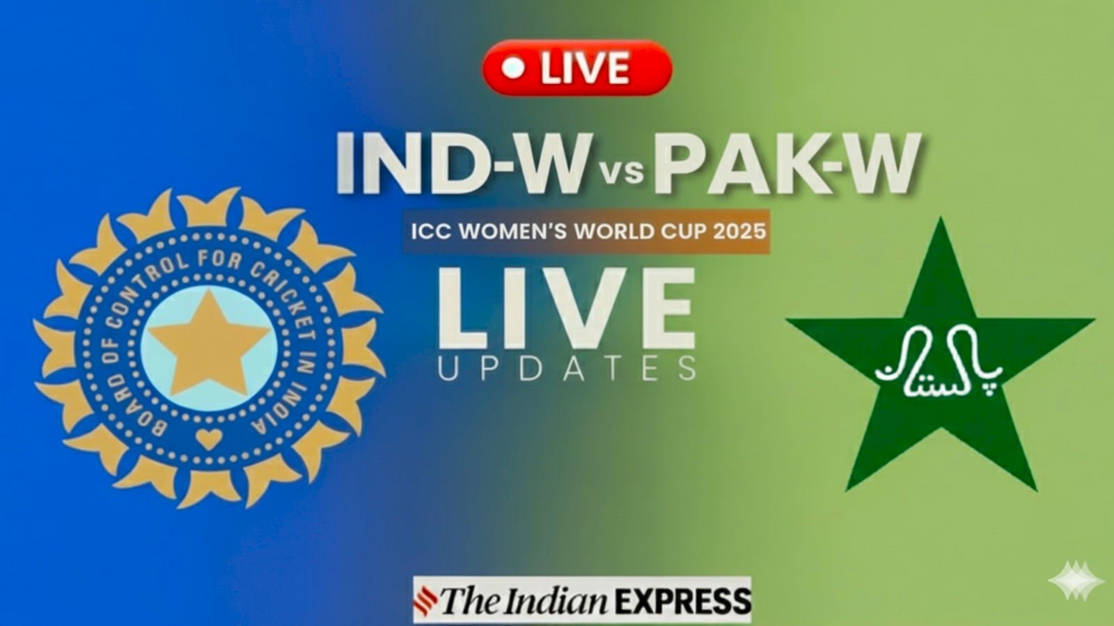 IND-W vs PAK-W Live Cricket Score, India Women vs Pakistan Women LIVE Score: ICC Women’s World Cup 2025 Today Match