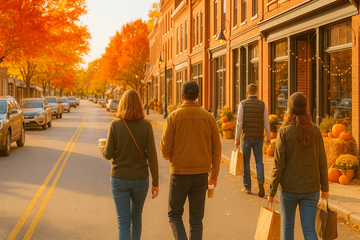 Survey Reveals America’s Most Charming Downtowns