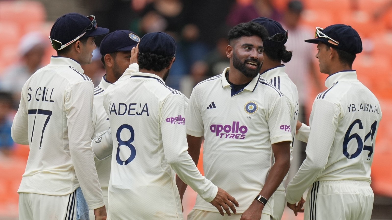 Hosts’ bowlers leave visitors in disarray to take early control in Ahmedabad