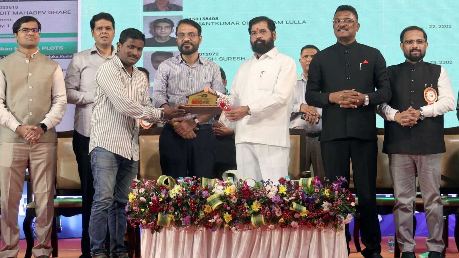 MHADA Housing Lottery | 5,354 homes, 77 plots allotted; Eknath Shinde calls it a ‘dream come true’ | Mumbai News